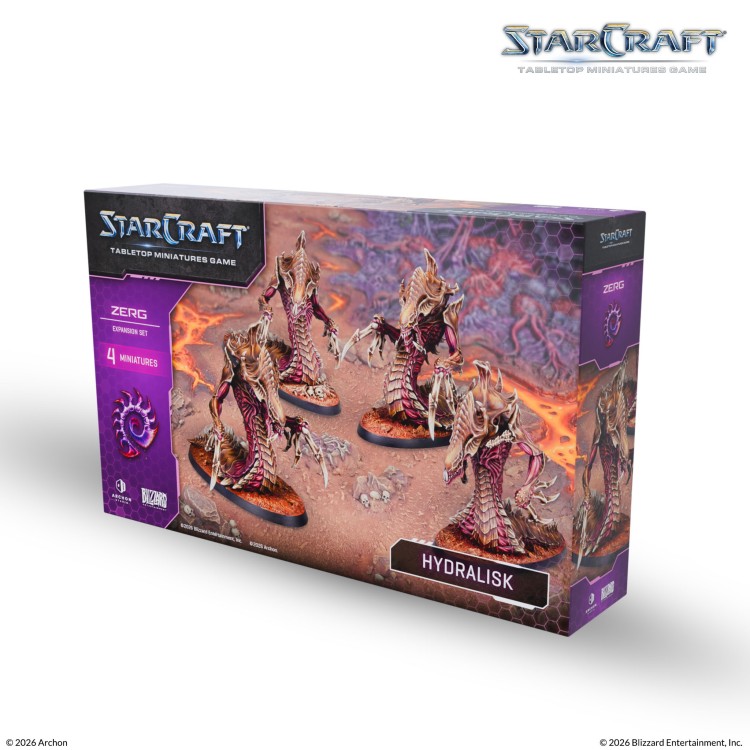 StarCraft The Miniatures Game - Hydralisk - Zerg - Expansion Set - PRZEDSPRZEDAŻ.jpg