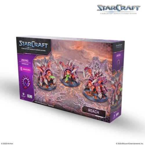 StarCraft The Miniatures Game - Roach - Zerg - Expansion Set - PRZEDSPRZEDAŻ.webp