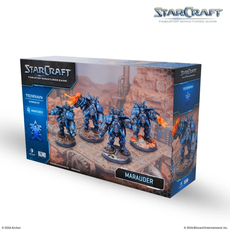 StarCraft The Miniatures Game - Marauder - Terran - Expansion Set - PRZEDSPRZEDAŻ.webp