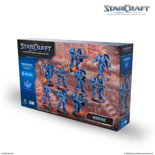 StarCraft The Miniatures Game - Marines - Terran - Expansion Set - PRZEDSPRZEDAŻ.webp
