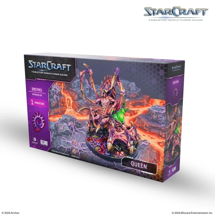 StarCraft The Miniatures Game - Queen - Zerg - Expansion Set - PRZEDSPRZEDAŻ.webp