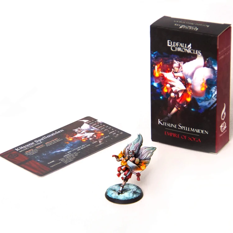Eldfall Chronicles - Empire of Soga - Kitsune Spellmaiden.webp