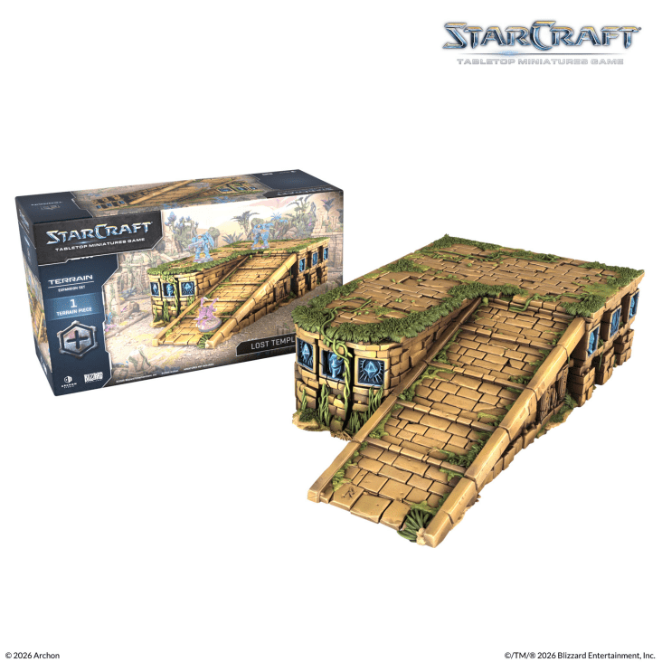 StarCraft The Miniatures Game - Lost Temple Ramp - Terrain Expansion Set3.png