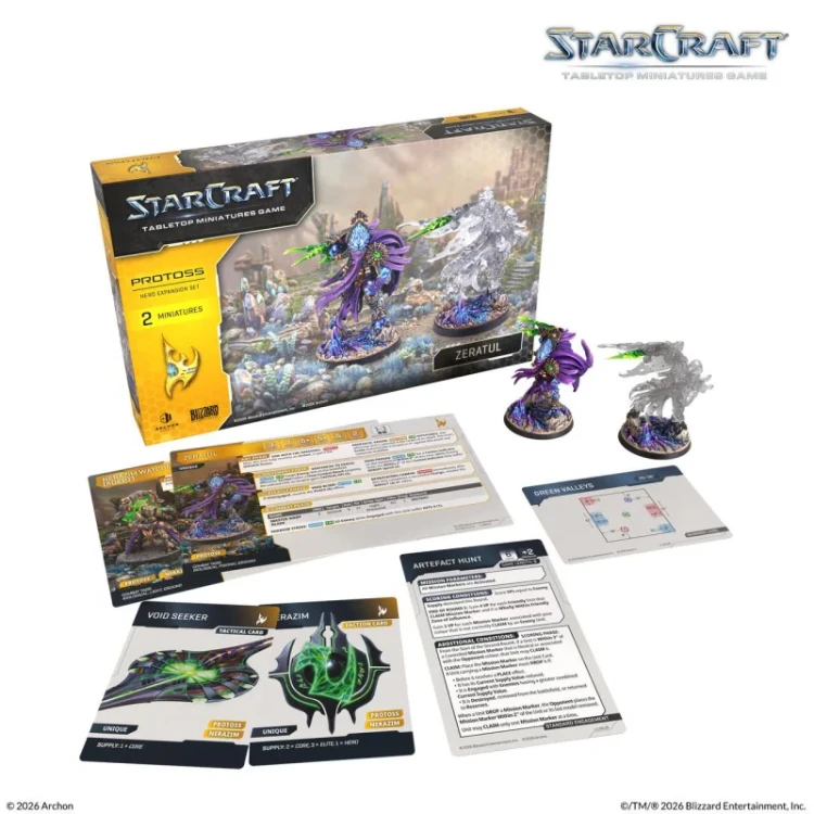 StarCraft The Miniatures Game - Zerathul - Protos- Hero Expansion Set3.webp