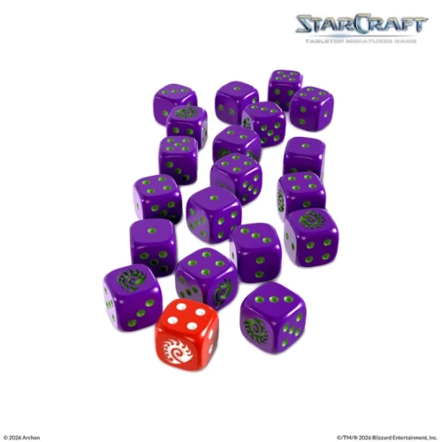 StarCraft® Zerg Custom Dice Set 2.webp